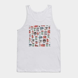 House Pattern Tank Top